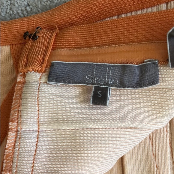 Orange ombré bandage dress - Picture 7 of 7